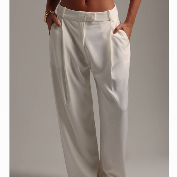 My Outfit Online The Ivy Wide-Leg Trousers - White - Picture 3 of 11